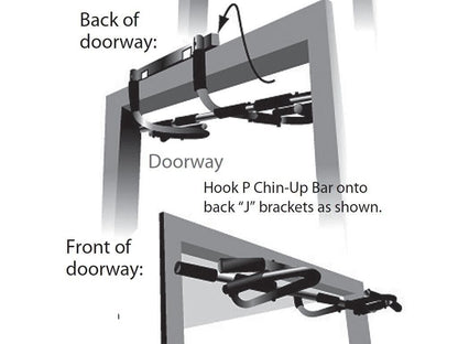 NEW DELUXE DOORWAY CHIN up BAR PULL up BAR MULTIFUCNTION HOME GYM