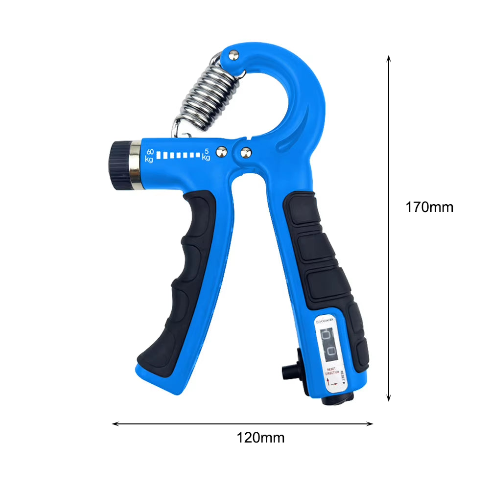 Dynamometer Digital Grip Strength Meter Auto Capturing Electronic Grip Power Excerciser LED Display Accurate for Muscle Building